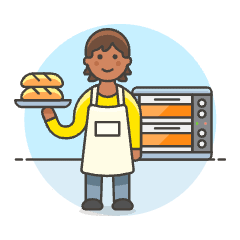 Baking Chamber 3 Illustration from UX Colors Set