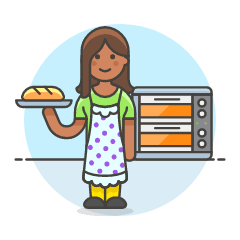 Baking Chamber 4 Illustration from UX Colors Set