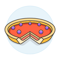 Berry Pie Illustration from UX Colors Set