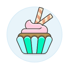 Cupcake 2 Illustration from UX Colors Set