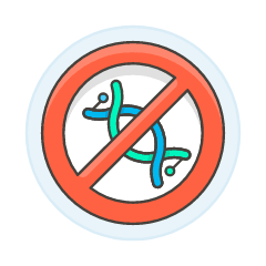 No Gmo Illustration from UX Colors Set