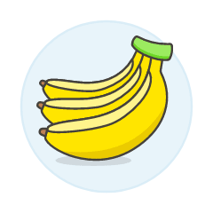 Banana Illustration from UX Colors Set