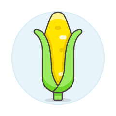 Corn Illustration from UX Colors Set
