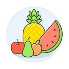 Fruits Illustration from UX Colors Set
