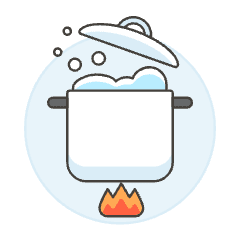 Boiling Illustration from UX Colors Set