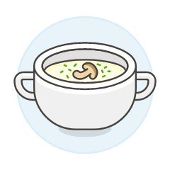 Bowl Of Soup Illustration from UX Colors Set