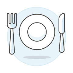 Tableware Illustration from UX Colors Set