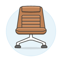 Brown Chair Sofa 1 Illustration from UX Colors Set