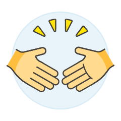 Hand Shake 2 Illustration from UX Colors Set