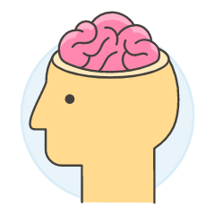 Brain 3 Illustration from UX Colors Set