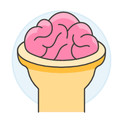 Brain 6 Illustration from UX Colors Set