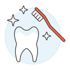 Dentistry Tooth 1 Illustration from UX Colors Set