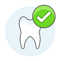 Dentistry Tooth Good Illustration from UX Colors Set