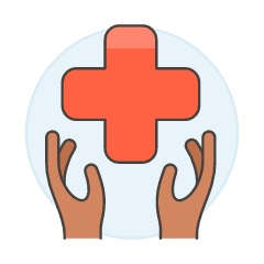 Health Insurance 3 Illustration from UX Colors Set
