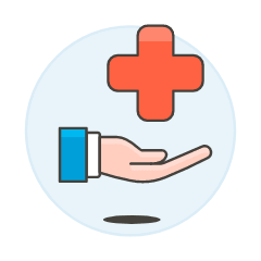 Health Insurance 5 Illustration from UX Colors Set