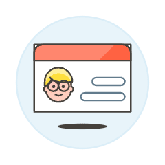 Insurance ID Card 3 Illustration from UX Colors Set
