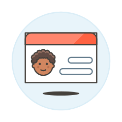 Insurance ID Card 5 Illustration from UX Colors Set