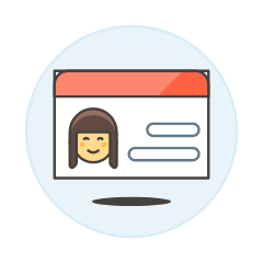 Insurance ID Card 6 Illustration from UX Colors Set