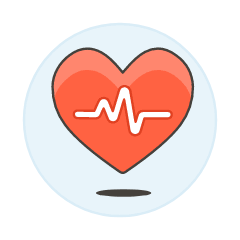 EKG 4 Illustration from UX Colors Set