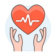EKG 5 Illustration from UX Colors Set