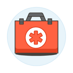 First Aid Box 2 Illustration from UX Colors Set