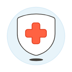 Healthcare Protect Illustration from UX Colors Set