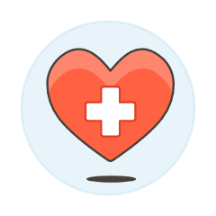 Heart Care Illustration from UX Colors Set