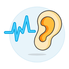 Hearing Signal 3 Illustration from UX Colors Set