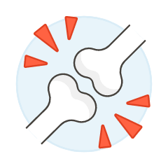 Bone Broken 1 Illustration from UX Colors Set