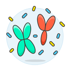 Chromosome Illustration from UX Colors Set