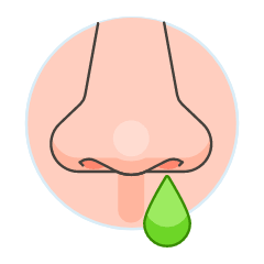 Mucus Nose 1 Illustration from UX Colors Set