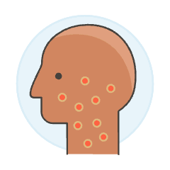 Skin Rash 2 Illustration from UX Colors Set