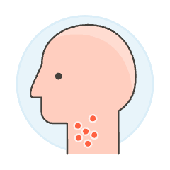 Sore Throat 1 Illustration from UX Colors Set