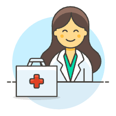 Doctor First Aid 6 Illustration from UX Colors Set