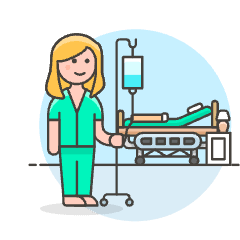Patient 6 Illustration from UX Colors Set