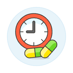 Schedule Medicine 2 Illustration from UX Colors Set