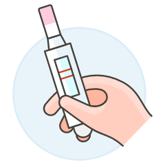 Pregnancy Test 1 Illustration from UX Colors Set