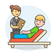 Psychological Exam 1 Illustration from UX Colors Set