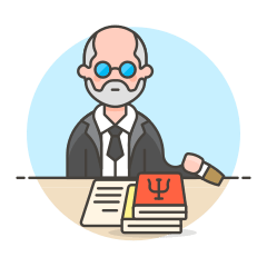 Psychologist 1 Illustration from UX Colors Set