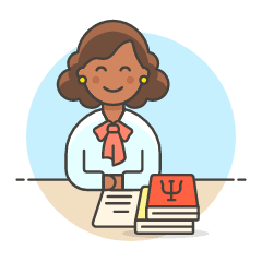 Psychologist 5 Illustration from UX Colors Set