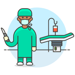 Surgery Room 3 Illustration from UX Colors Set