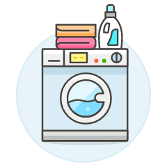 Laundry Illustration from UX Colors Set