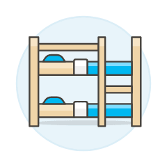 Bunkbed Room 1 Illustration from UX Colors Set
