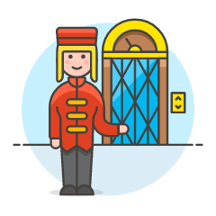 Bellboy 4 Illustration from UX Colors Set