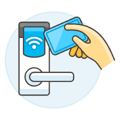 Sensor Keycard 2 Illustration from UX Colors Set