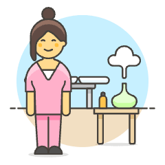 Massagist 5 Illustration from UX Colors Set