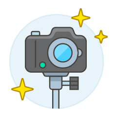 Camera Photo Illustration from UX Colors Set