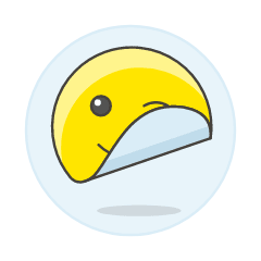Sticker Circle Illustration from UX Colors Set