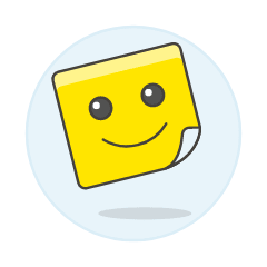 Sticker Square 2 Illustration from UX Colors Set