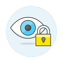 View Lock Illustration from UX Colors Set